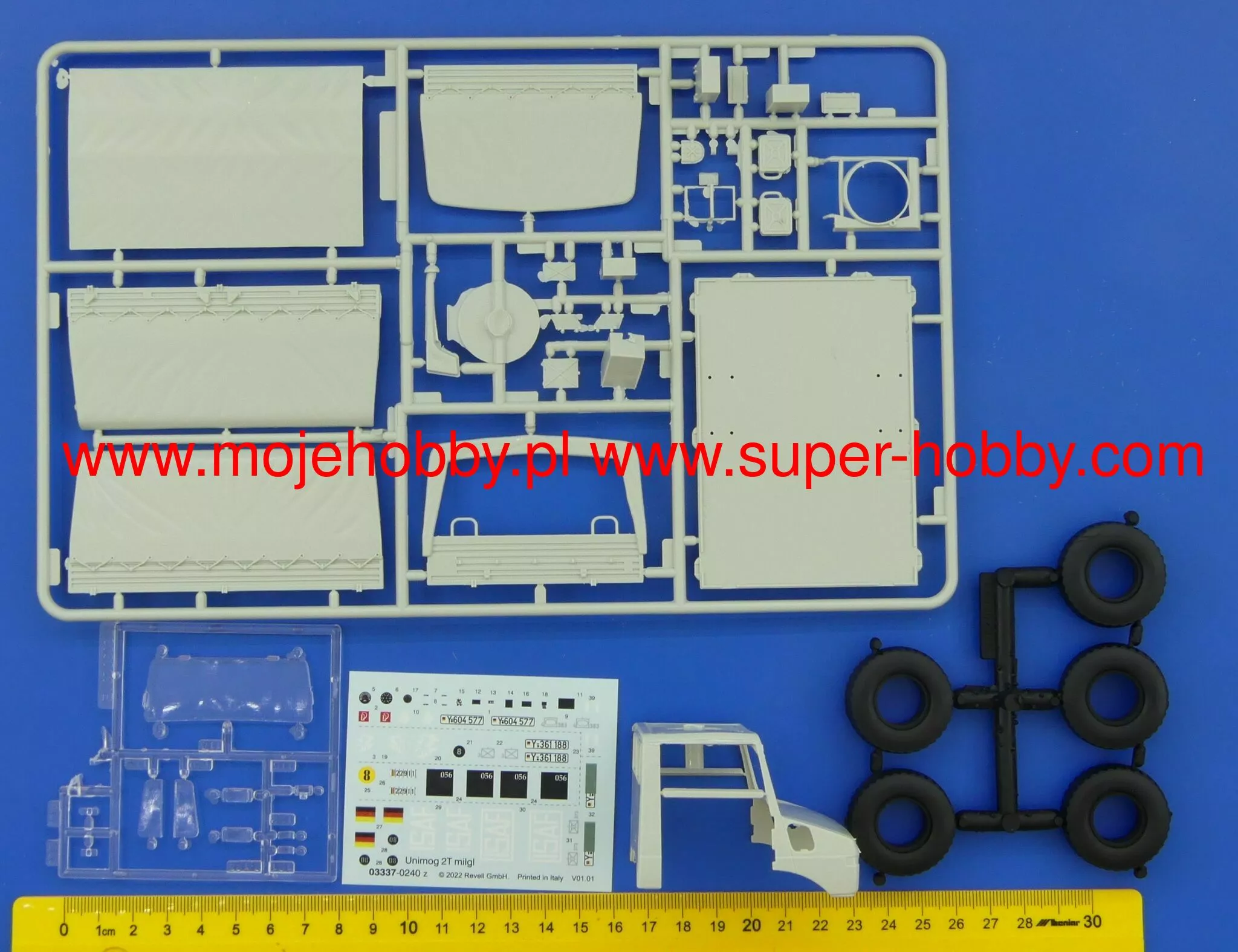 Revell 03337 Unimog 2T Milgl 3 Revell 03337 Unimog 2T Milgl - Image 3