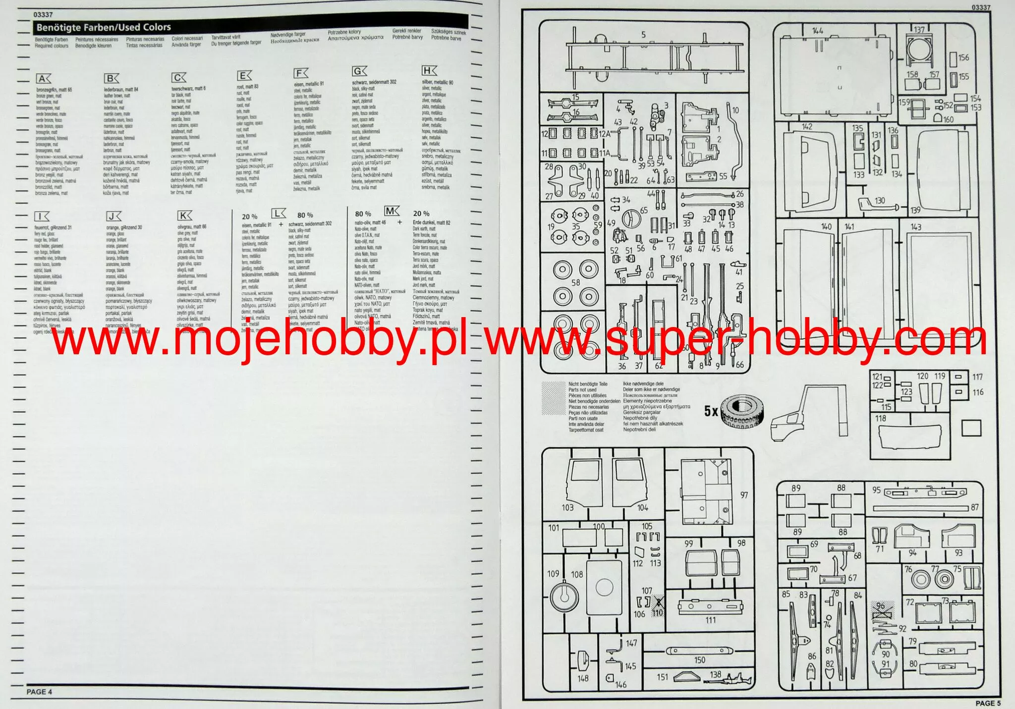 Revell 03337 Unimog 2T Milgl 8 Revell 03337 Unimog 2T Milgl - Image 8