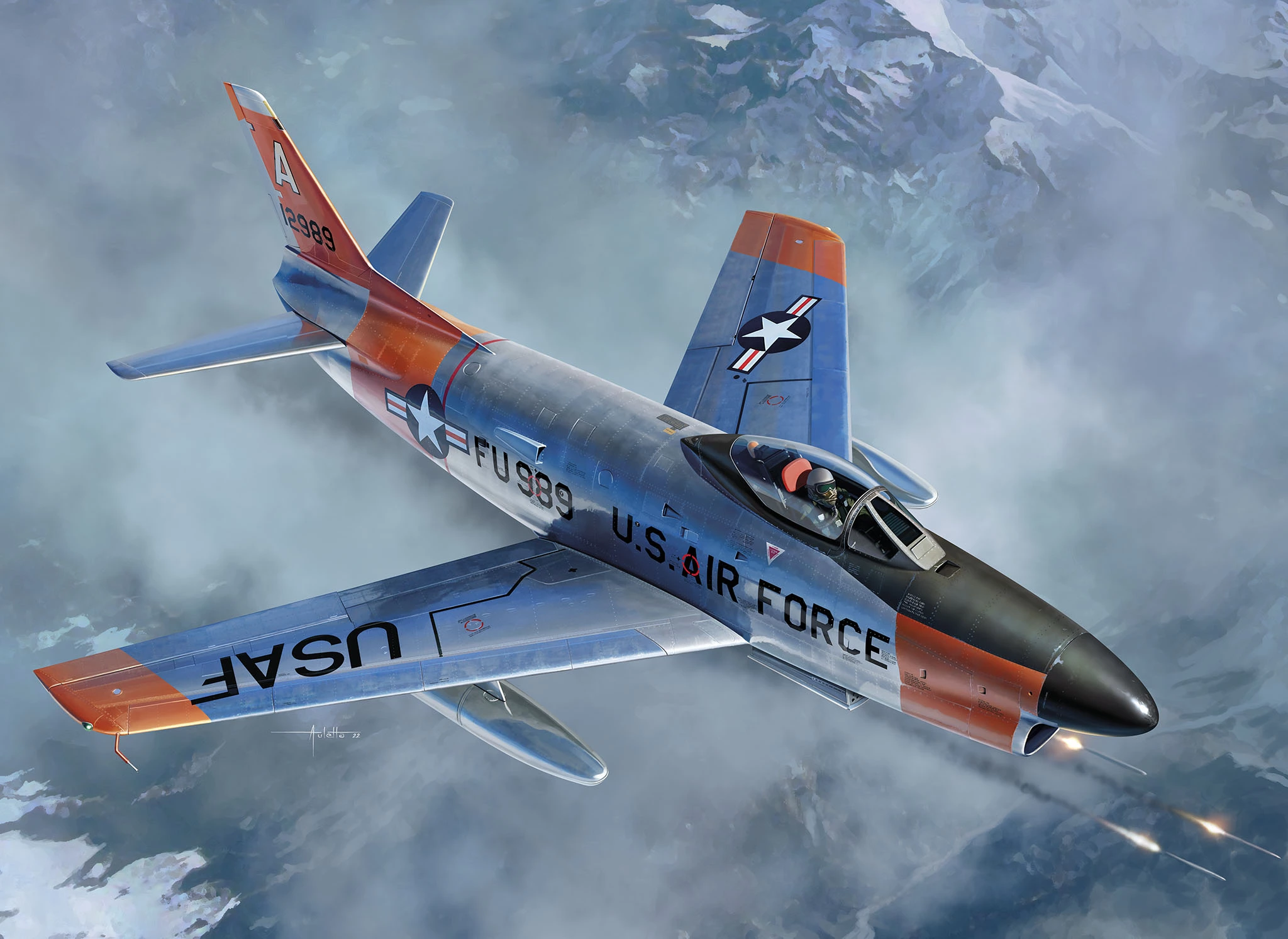 Revell 63832 F-86D "Dog Sabre" - Model Set 2 Revell 63832 F-86D "Dog Sabre" - Model Set - Image 2