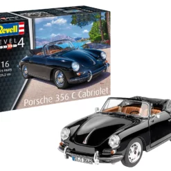 Revell 07043 Porsche 356 C Cabriolet -Revell 48314 07043 kmw porsche 356 cabriolet