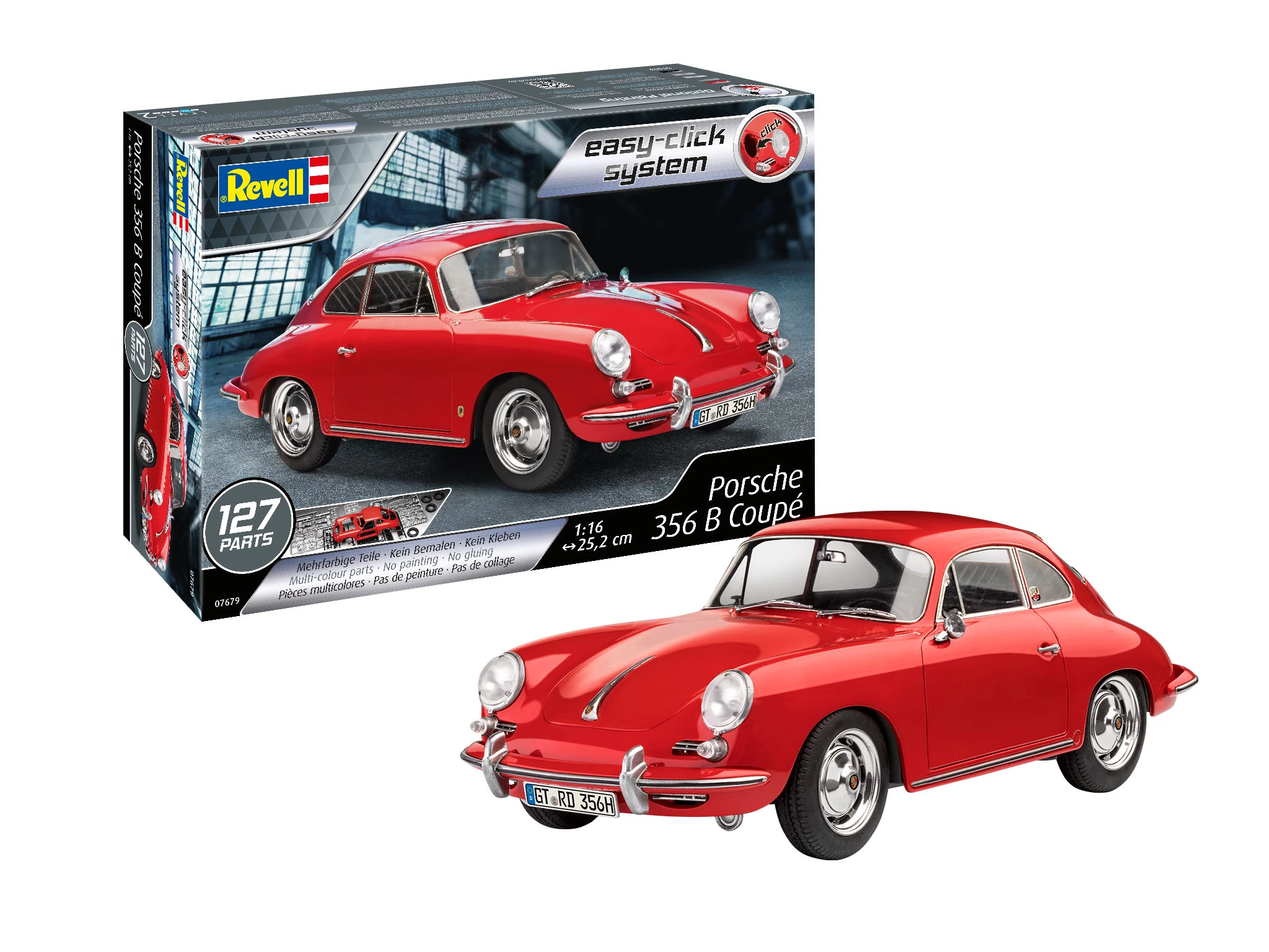 Revell 07679 Porche 356 Coupe EA 5 Revell 07679 Porche 356 Coupe EA - Image 5