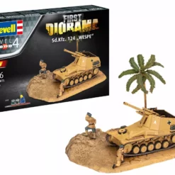 Revell 03334 Sd.Kfz. 124 Wespe - First Diorama Set