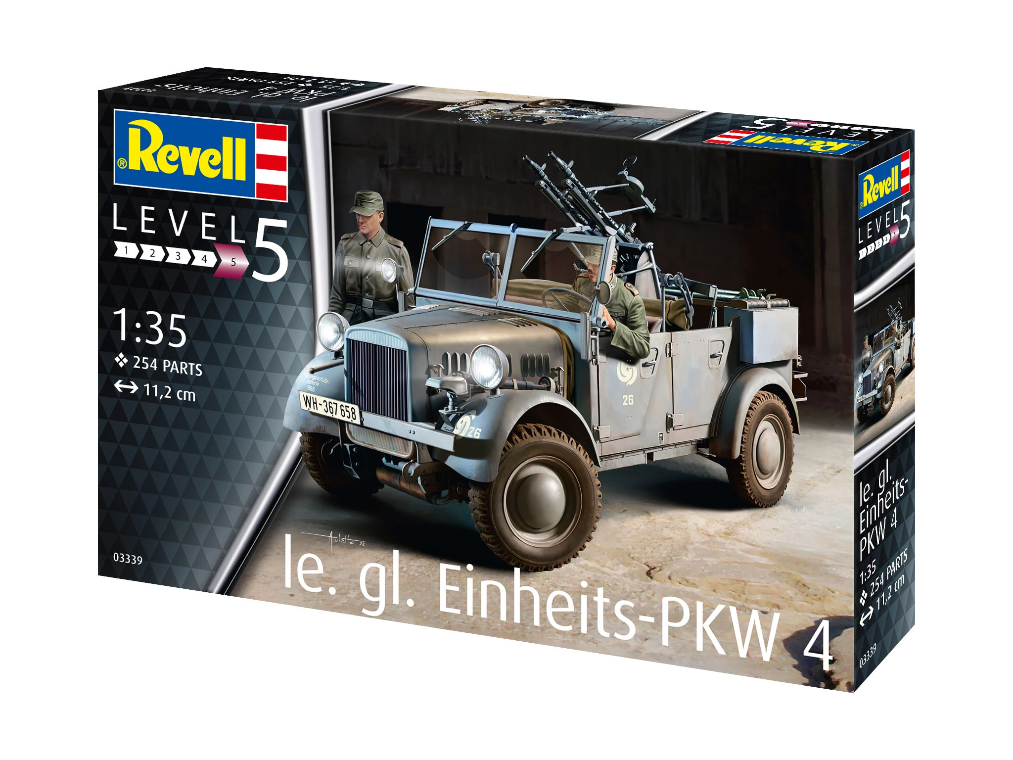 Revell 03339 Einheits-PKW Kfz.4 2 Revell 03339 Einheits-PKW Kfz.4 - Image 2
