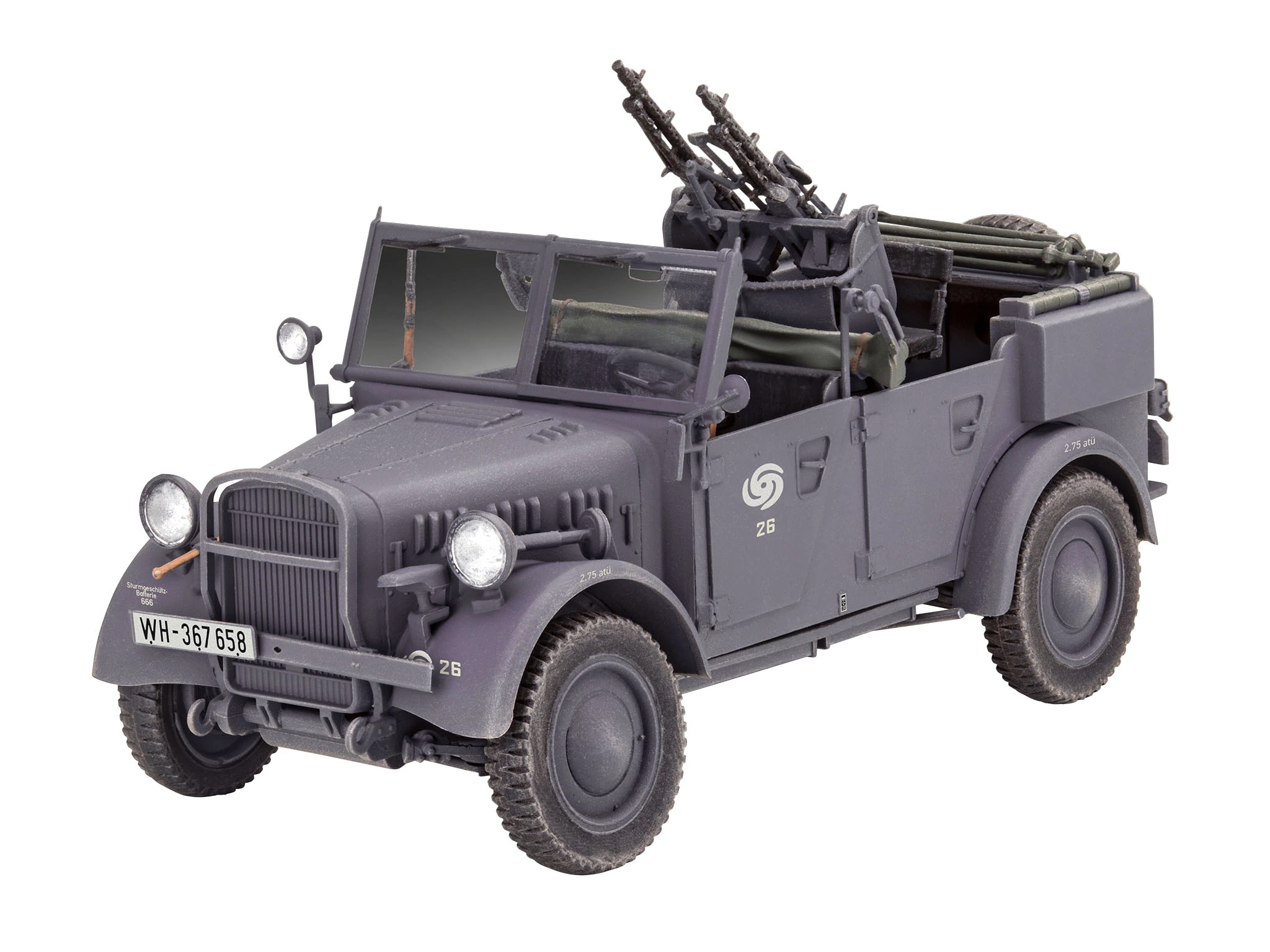 Revell 03339 Einheits-PKW Kfz.4 3 Revell 03339 Einheits-PKW Kfz.4 - Image 3