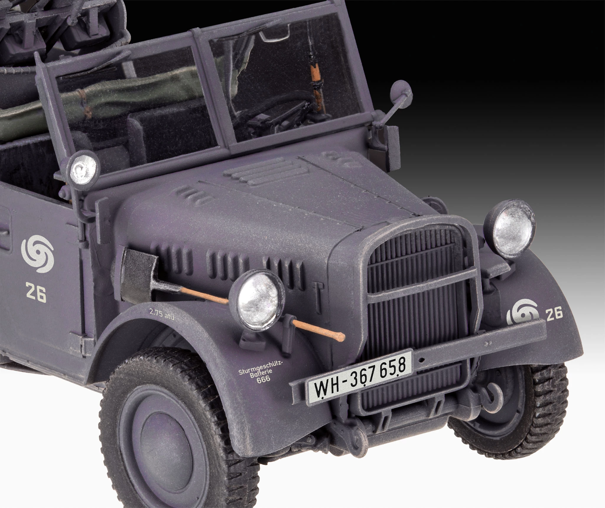Revell 03339 Einheits-PKW Kfz.4 4 Revell 03339 Einheits-PKW Kfz.4 - Image 4