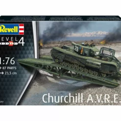 Revell 40 NEW! Revell 63297 Churchill A.V.R.E. - Model Set