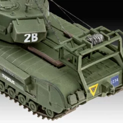 NEW! Revell 63297 Churchill A.V.R.E. - Model Set -Revell 53331 rev63297 4