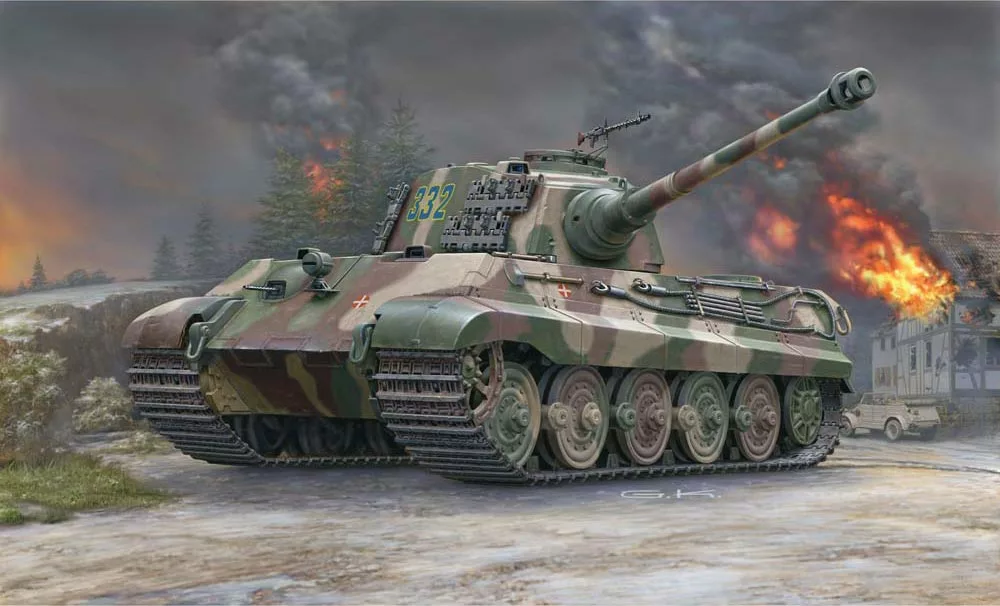 RVG3249 - 1/35 Tiger II Ausf.b (Henschel Turret) By REVELL GERMANY @ Great Hobbies 1 RVG3249 - 1/35 Tiger II Ausf.b (Henschel Turret) By REVELL GERMANY @ Great Hobbies