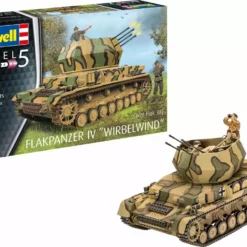 RVG3296 - 1/35 Flakpanzer IV Wirbelwind 2cm Flak38 Tank By REVELL GERMANY @ Great Hobbies