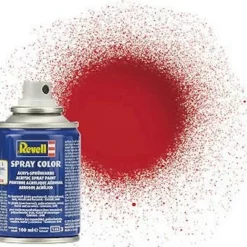 RVG34134 - Aqua Color Acrylic Spray 100ml Gloss Italian Red By REVELL GERMANY @ Great Hobbies