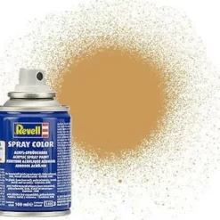 RVG34188 - Aqua Color Acrylic Spray 100ml Matt Ochre Brown By REVELL GERMANY @ Great Hobbies