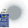 RVG34190 - Aqua Color Acrylic Spray 100ml Metallic Silver By REVELL GERMANY @ Great Hobbies