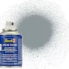 RVG34191 - Aqua Color Acrylic Spray 100ml Metallic Steel By REVELL GERMANY @ Great Hobbies