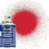 RVG34330 - Aqua Color Acrylic Spray 100ml Silk Fiery Red By REVELL GERMANY @ Great Hobbies