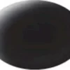 RVG36108 - Aqua Color Acrylic 18ml Matt Black By REVELL GERMANY @ Great Hobbies