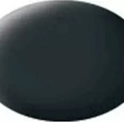 RVG36109 - Aqua Color Acrylic 18ml Matt Anthracite Grey By REVELL GERMANY @ Great Hobbies