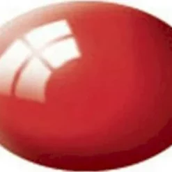 RVG36131 - Aqua Color Acrylic 18ml Gloss Fiery Red By REVELL GERMANY @ Great Hobbies
