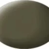 RVG36146 - Aqua Color Acrylic 18ml Matt Nato Olive By REVELL GERMANY @ Great Hobbies