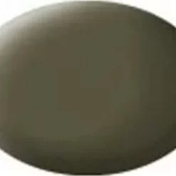 RVG36146 - Aqua Color Acrylic 18ml Matt Nato Olive By REVELL GERMANY @ Great Hobbies