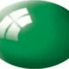 RVG36161 - Aqua Color Acrylic 18ml Gloss Emerald Green By REVELL GERMANY @ Great Hobbies