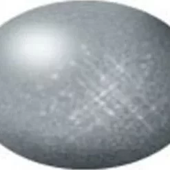 RVG36191 - Aqua Color Acrylic 18ml Metallic Steel By REVELL GERMANY @ Great Hobbies