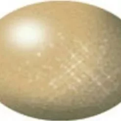 RVG36194 - Aqua Color Acrylic 18ml Metallic Gold By REVELL GERMANY @ Great Hobbies