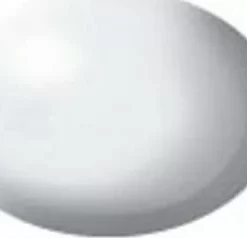 RVG36301 - Aqua Color Acrylic 18ml Silk White By REVELL GERMANY @ Great Hobbies