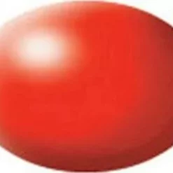 RVG36332 - Aqua Color Acrylic 18ml Silk Luminous Red By REVELL GERMANY @ Great Hobbies