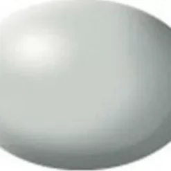 RVG36371 - Aqua Color Acrylic 18ml Silk Light Grey By REVELL GERMANY @ Great Hobbies