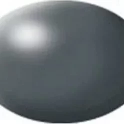 RVG36378 - Aqua Color Acrylic 18ml Silk Dark Grey By REVELL GERMANY @ Great Hobbies