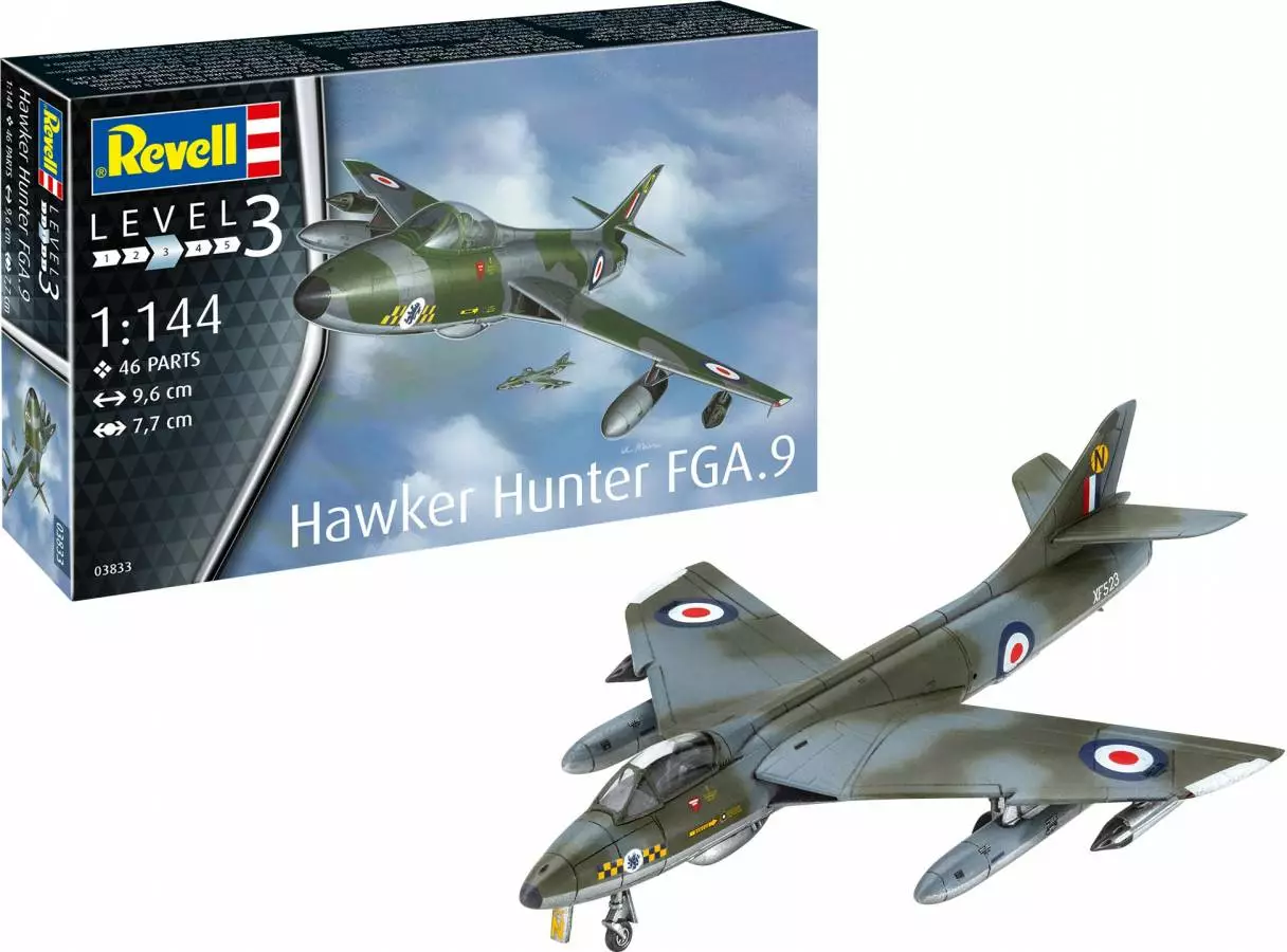 RVG3833 - 1/144 Hawker Hunter FGA.9 By REVELL GERMANY @ Great Hobbies 1 RVG3833 - 1/144 Hawker Hunter FGA.9 By REVELL GERMANY @ Great Hobbies
