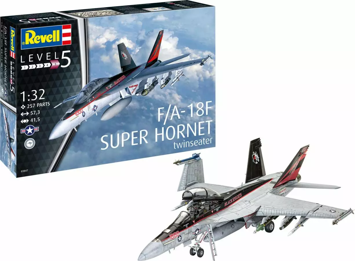 RVG3847 - 1/32 F/A-18F Super Hornet By REVELL GERMANY @ Great Hobbies 1 RVG3847 - 1/32 F/A-18F Super Hornet By REVELL GERMANY @ Great Hobbies