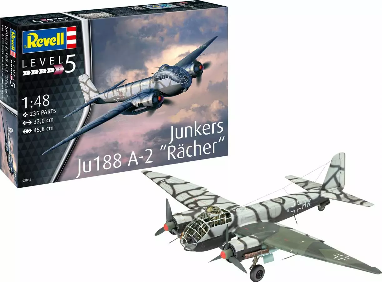 RVG3855 - 1/48 Junkers Ju1888 A-2 Racher By REVELL GERMANY @ Great Hobbies 1 RVG3855 - 1/48 Junkers Ju1888 A-2 Racher By REVELL GERMANY @ Great Hobbies