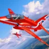 RVG4921 - 1/72 BAe Hawk T1 Red Arrows RAF Aircraft By REVELL GERMANY @ Great Hobbies