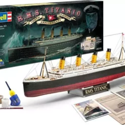 RVG5715 - 1/400 RMS Titanic Ocean Liner 100th Anniversary (includes Postcar By REVELL GERMANY @ Great Hobbies