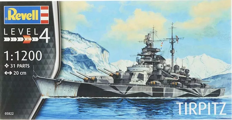 RVG5822 - 1/1200 Tirpitz By REVELL GERMANY @ Great Hobbies 1 RVG5822 - 1/1200 Tirpitz By REVELL GERMANY @ Great Hobbies