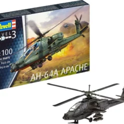 RVG64985 - 1/100 Model Set AH-64A Apache By REVELL GERMANY @ Great Hobbies