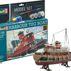 RVG65207 - 1/108 Model Set Harbour Tug Boat By REVELL GERMANY @ Great Hobbies