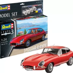 RVG67668 - 1/24 Model Set Jaguar E-Type Coup By REVELL GERMANY @ Great Hobbies