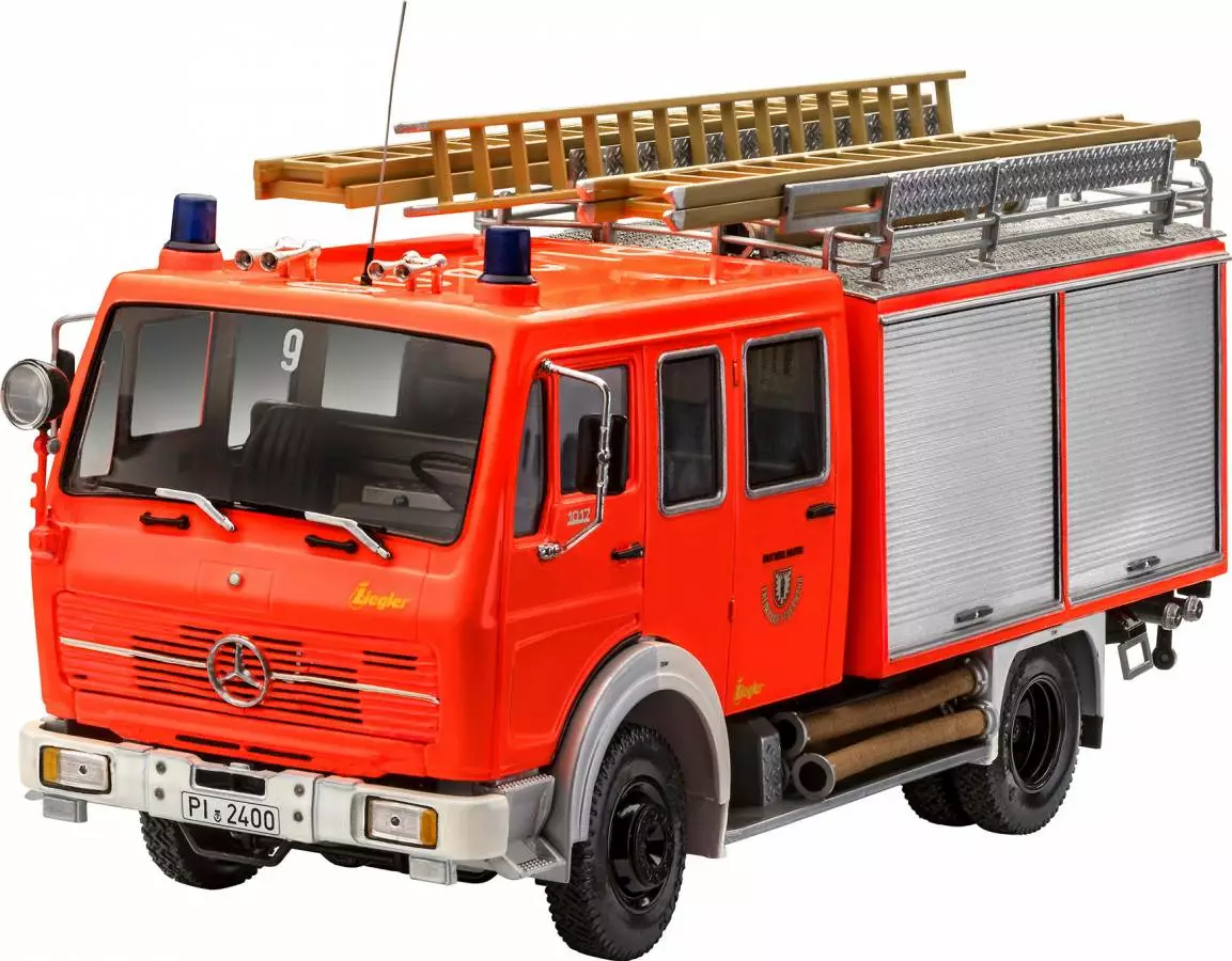 RVG7655 - 1/24 Mercedes Benz 1017 LF16 Fire Truck Limited Edition By REVELL GERMANY @ Great Hobbies 1 RVG7655 - 1/24 Mercedes Benz 1017 LF16 Fire Truck Limited Edition By REVELL GERMANY @ Great Hobbies
